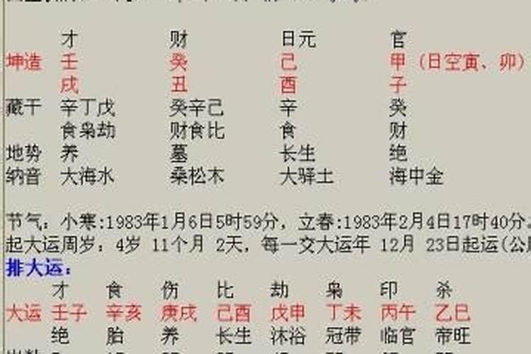 十月初一巳时出生的女孩