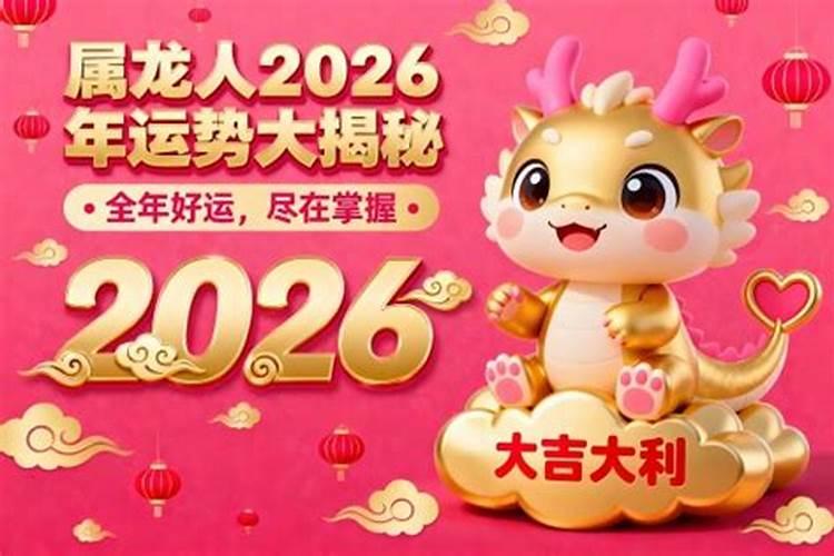 2026年属龙人六月份运势如何？