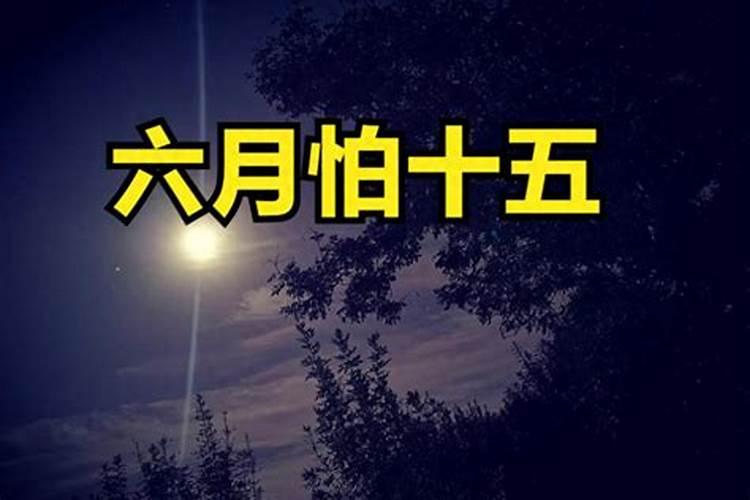 六月十五是什么日子？