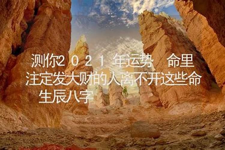 本命年发大财的人