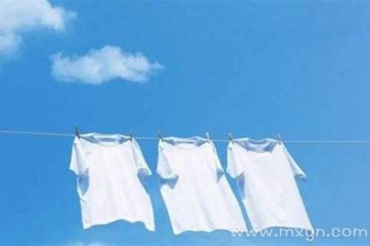 梦到活人穿白衣服周公解梦