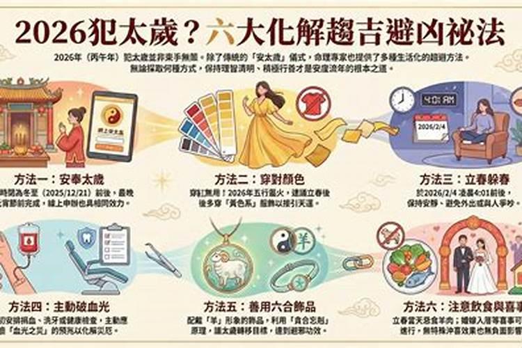 犯太冲2026年化解法