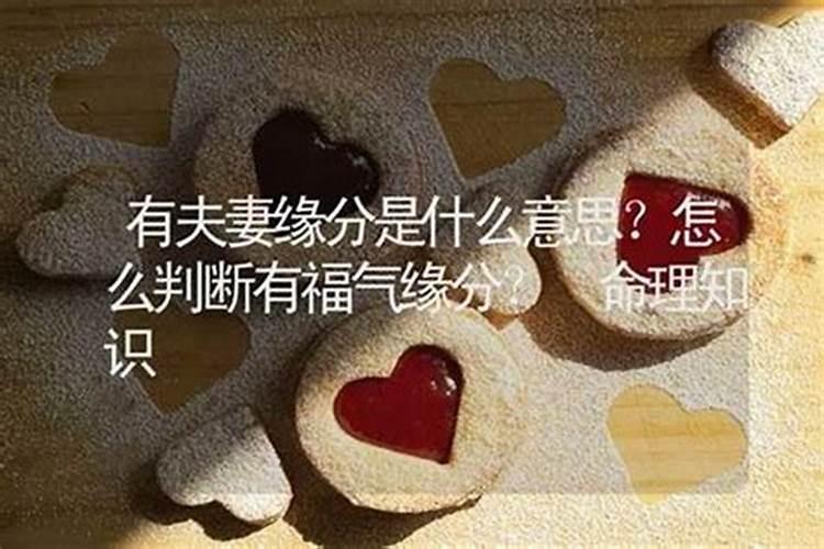 算命说要看夫妻缘分是真的吗？