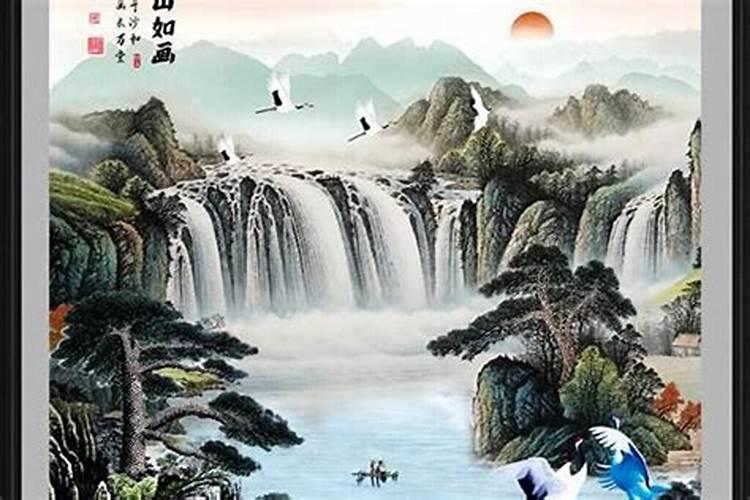 利于学业的挂画风水