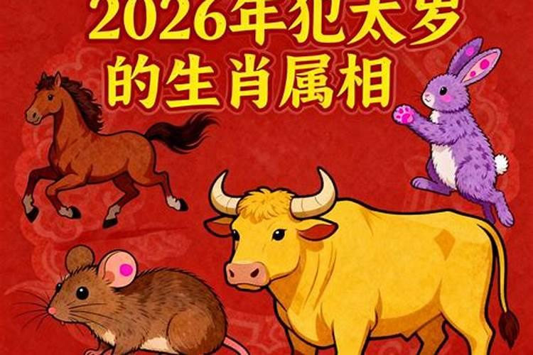 今年的害太岁的生肖2026