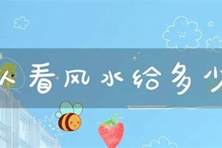 找人看风水给多少钱一个月？