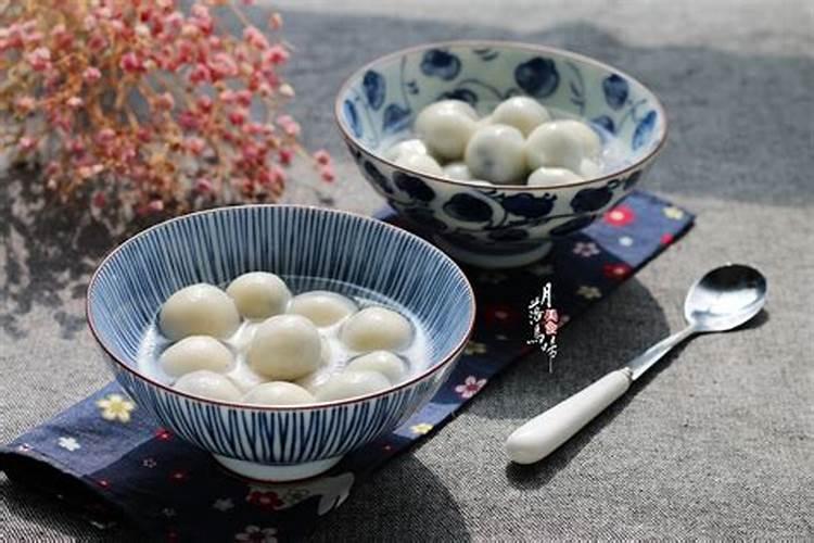 冬至做汤圆的来历