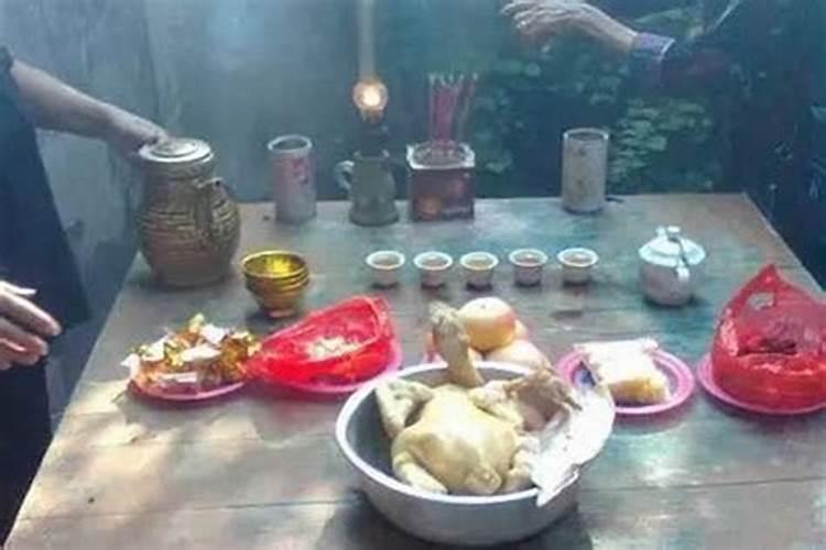 鬼节祭品加工