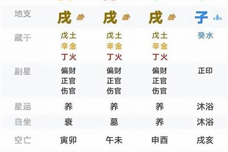 八字排盘中华盖是什么意思？