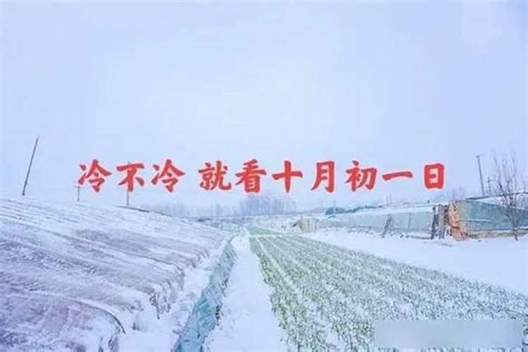 农历十月初一下雨冬天冷吗？