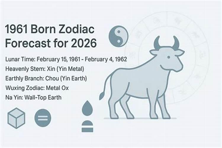 61出生的牛在2026年的运程
