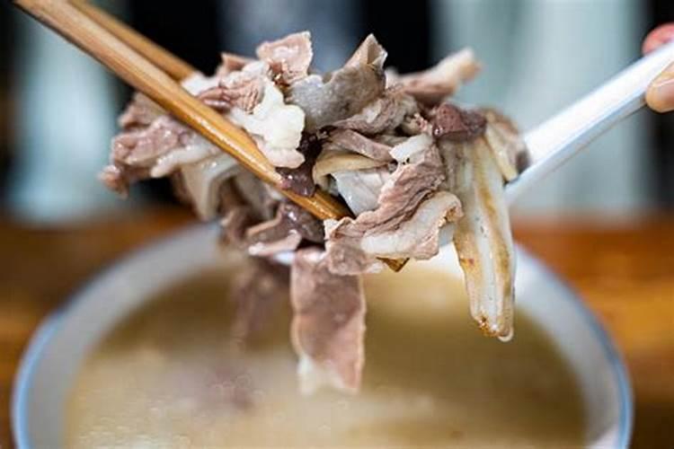 冬至吃羊肉汤的风俗