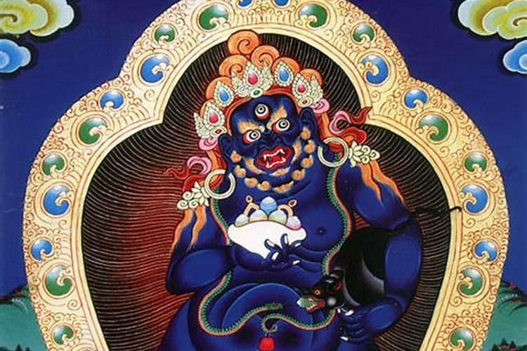 唐卡黑财神什么意思？
