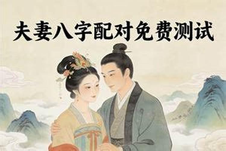 夫妻八字合婚测试