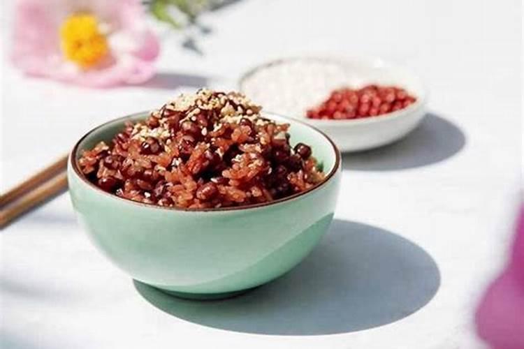 冬至转运方法红豆糯米