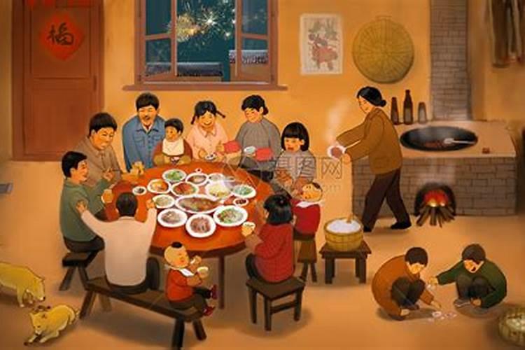 除夕为家人做什么？