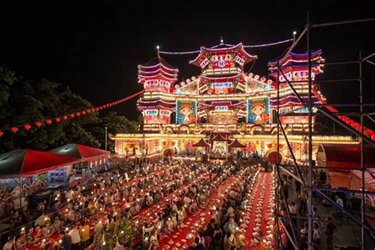 台湾祭祀中元节