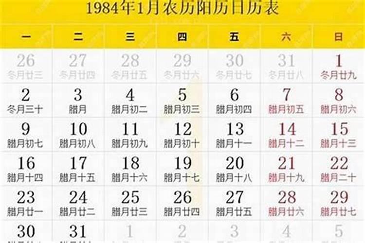 1984年润十月初一命运