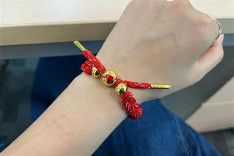 犯太岁手上带红绳可以吗？