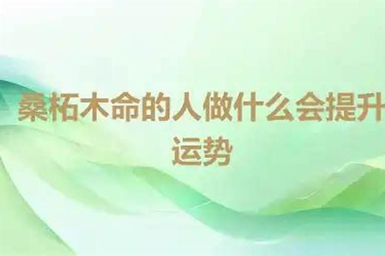 木命如何提升运势？