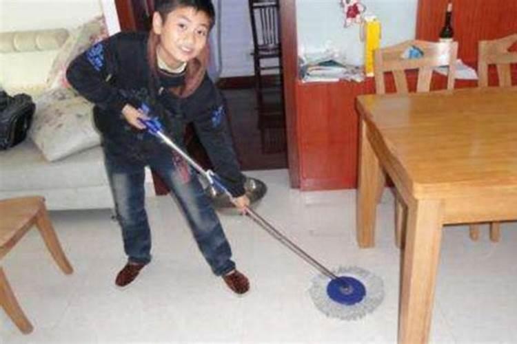 今天家里做法事能搞卫生吗？