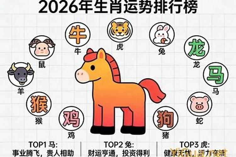 2026年运势排行榜