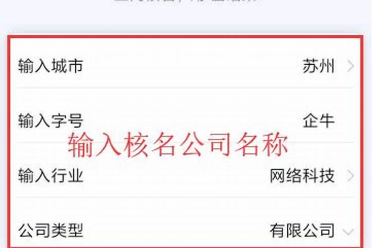 如何查询公司名称是否重名？