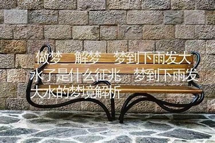 梦见大水是什么生肖？