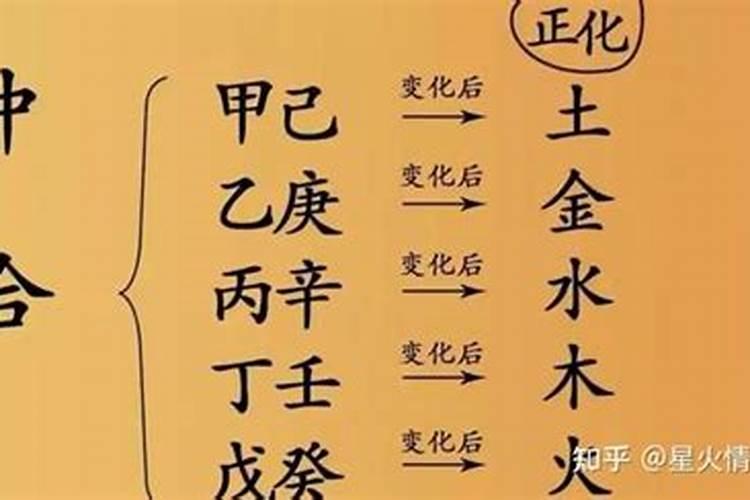 八字甲己合土什么意思？