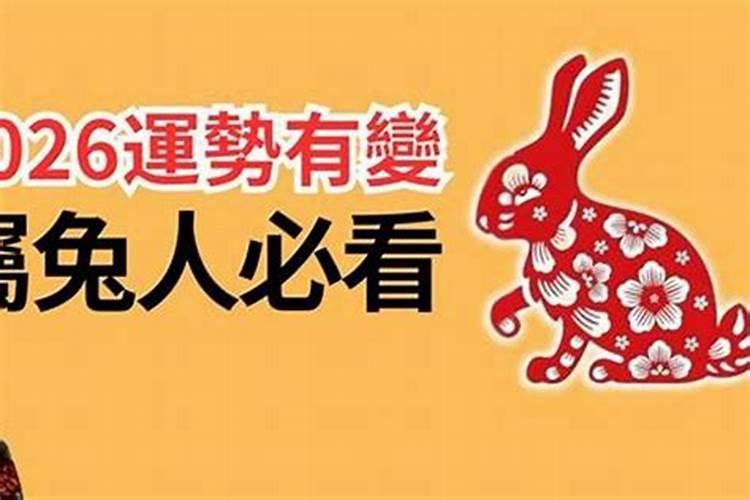 兔运势2026运势如何？