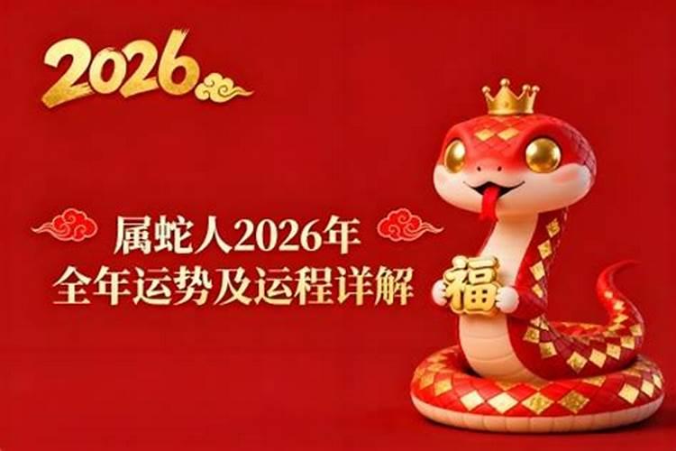 1956年属蛇2026年运势