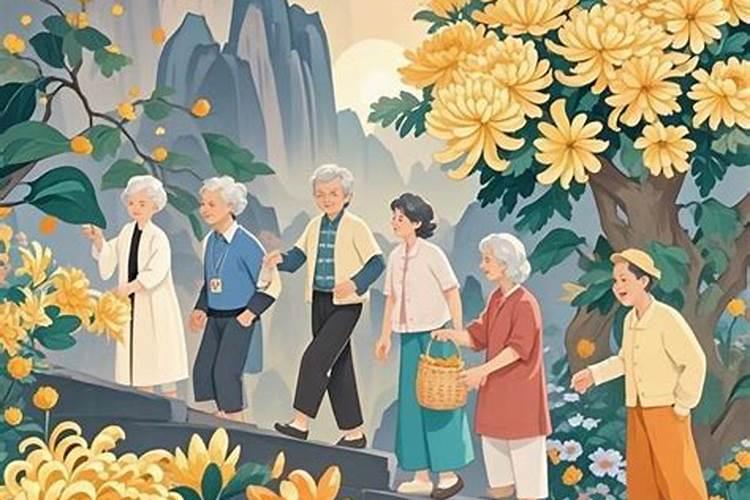 人们仍然遵从重阳节登高的习俗