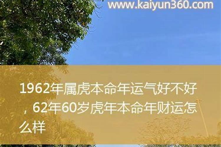 1963年属虎运程如何？