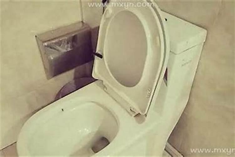 梦见上厕所堵了往外溢水很脏