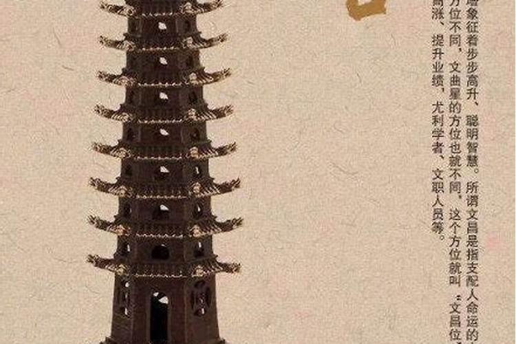 文昌塔需要不需要生辰八字开光