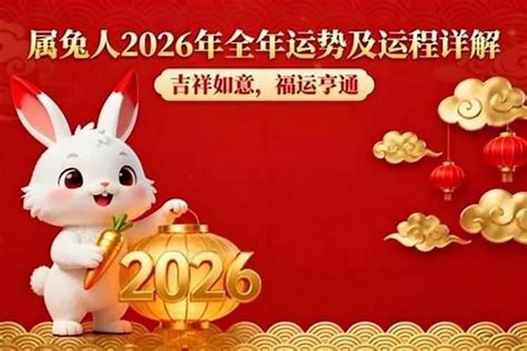 87年2月出生兔2026年运势