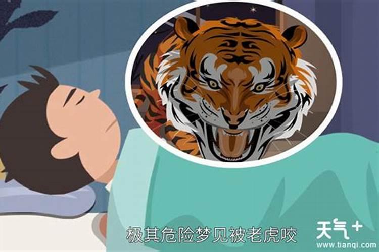 梦见老虎咬自己什么意思？