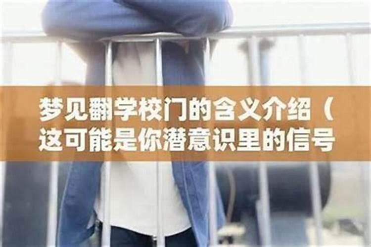 梦见进学校是什么兆头啊？