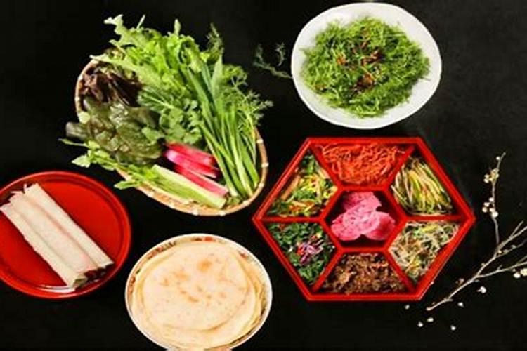 立春节气风俗食物