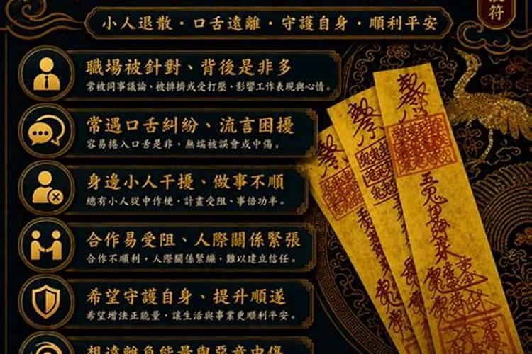 如何化解官非是非小人？