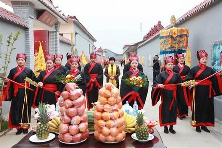 冬至古会祭祖