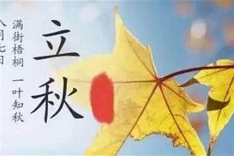 立秋注意什么？