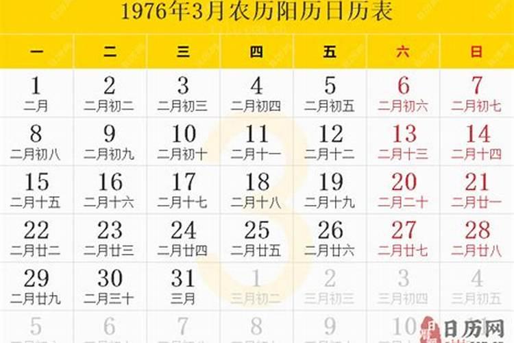 1976年农历三月十七今年的运程
