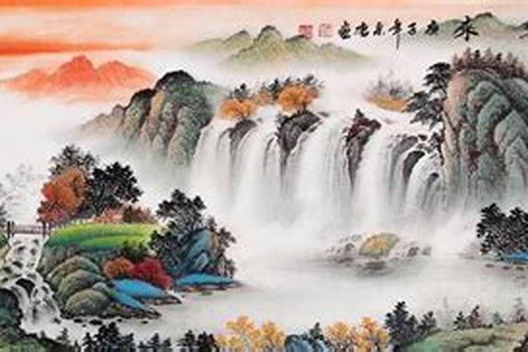 学生卧室挂什么山水画旺学业？