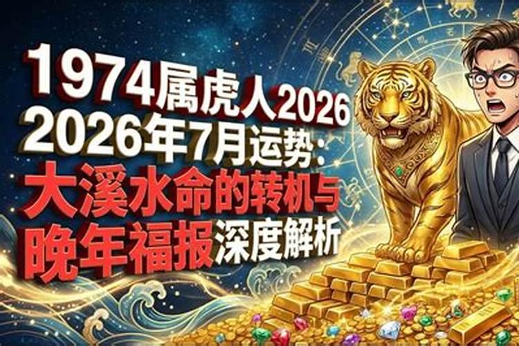 1974年虎大溪水2027年运势