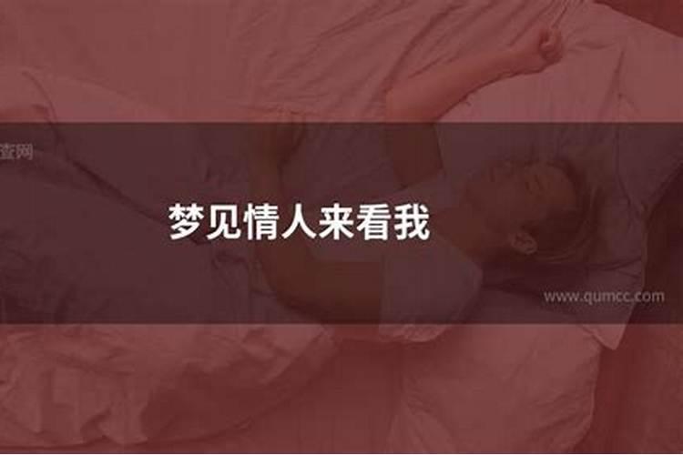 梦见情人来到我家里