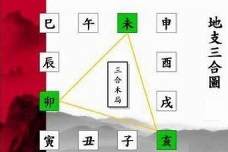 八字中什么叫半合木局？
