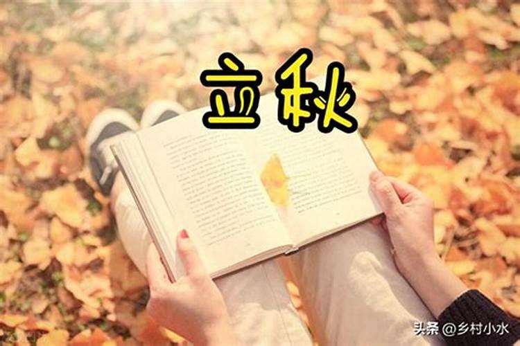 今年立秋日是几月几号？
