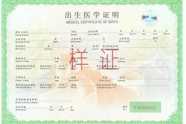 七月十五出生证件