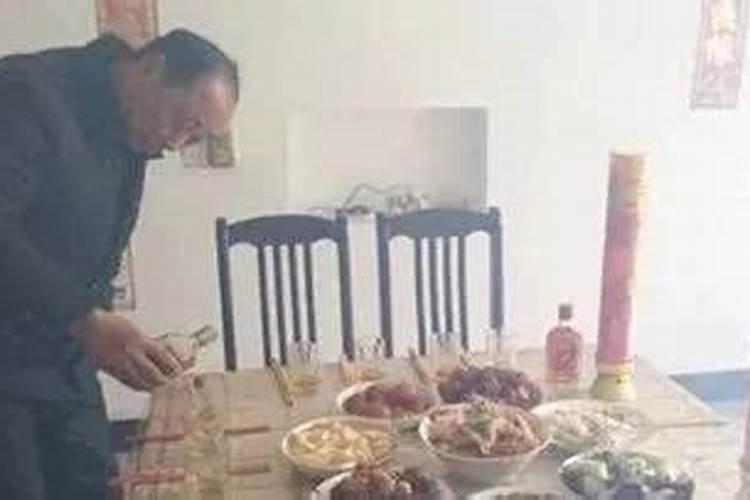 儋州冬至拜祭祖先现场